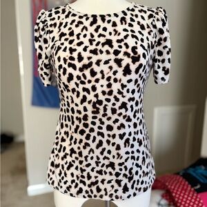 Express Leopard Print Women's Top